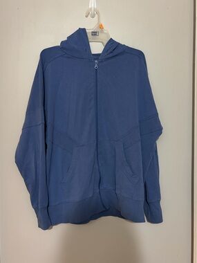 Offline by aerie Women’s Blue Full-Zip Hooded Jacket
